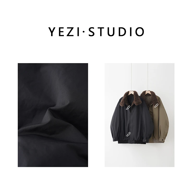 【现货直发】【黑天鹅】经典哈ling顿baby羊绒领鹅绒服外套24412326