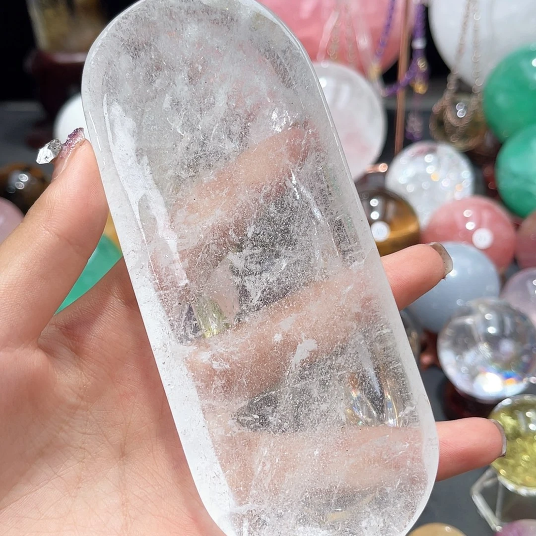 未镶嵌珠宝半成品水晶微瑕