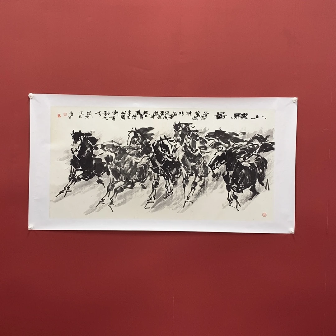 国画王卫华四尺140*70精品佳作