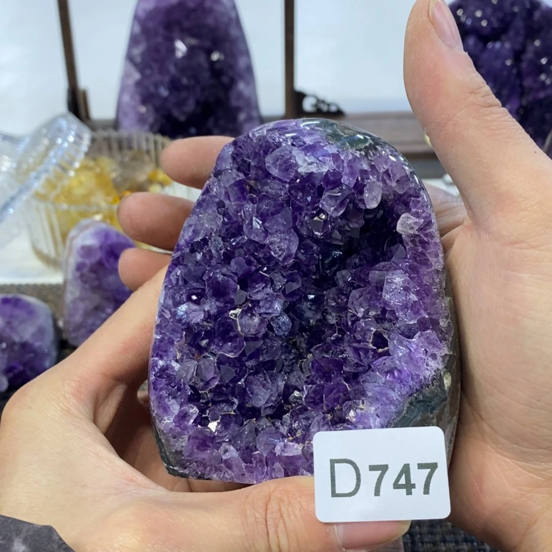 紫晶摆件摆件未镶嵌