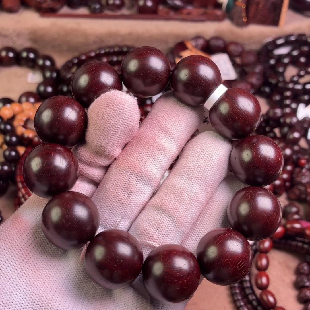 三***缘手串/手链小叶紫檀无胶无蜡20高油密