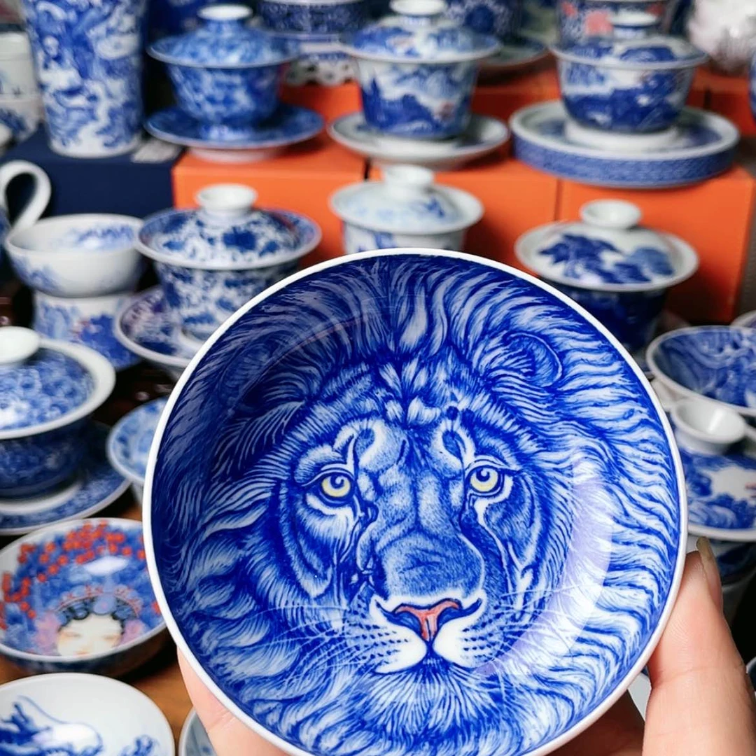 【闪购商品】杯有****生全手工手绘景德镇