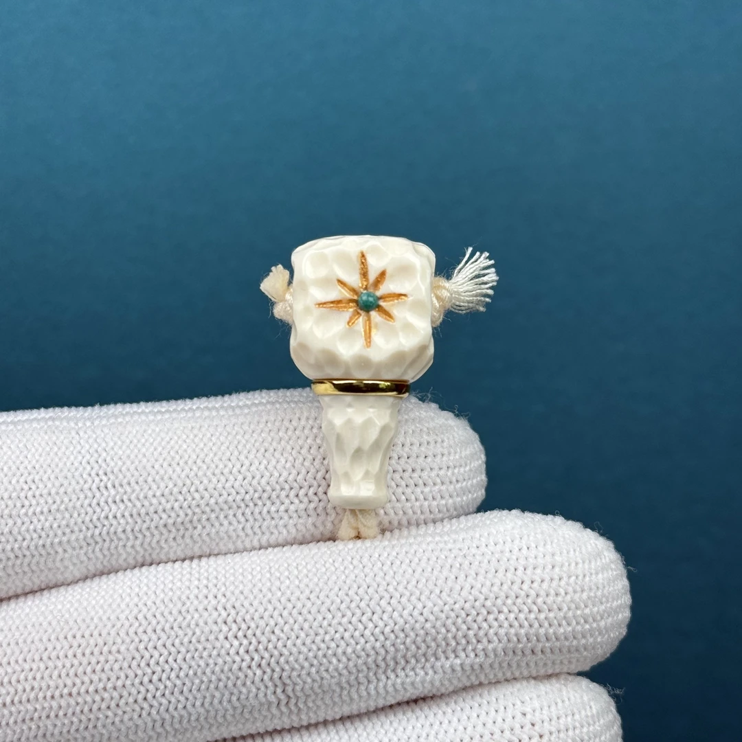 D44-05天然猛犸分体三通约14×27mm支持鉴定假一罚十