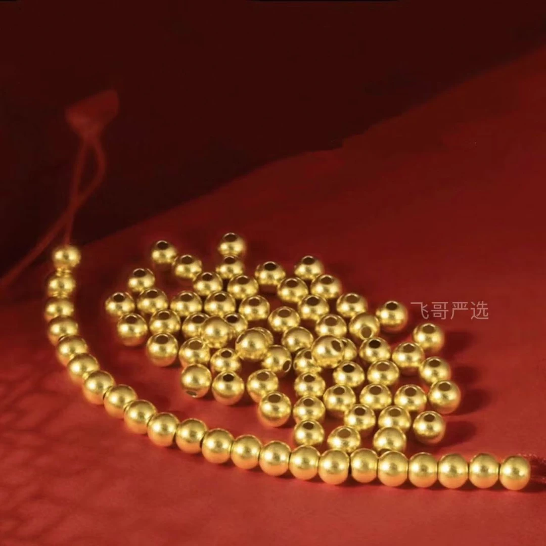 【FS】专柜同款经典款亮面5mm转运珠发一（满30颗赠送两世欢）HJ121
