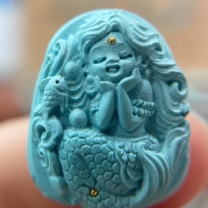 绿松石未镶嵌珠宝奇石