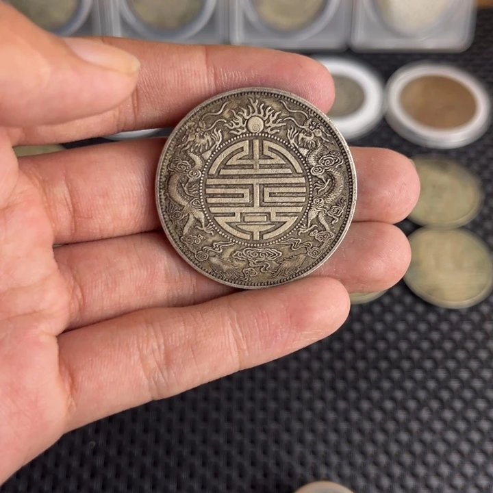 金属大头龙洋船洋工艺品
