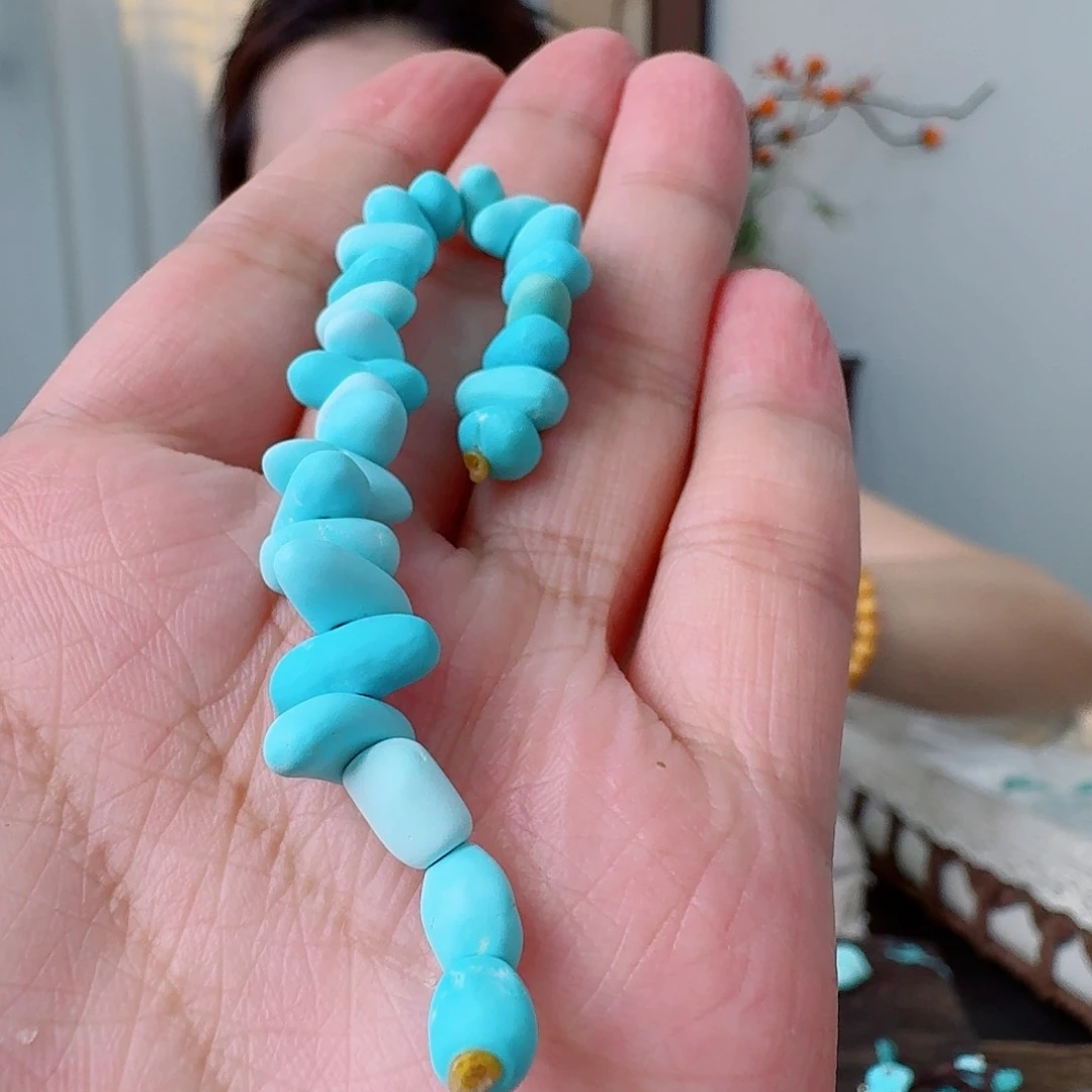 未镶嵌绿松石珠宝奇石