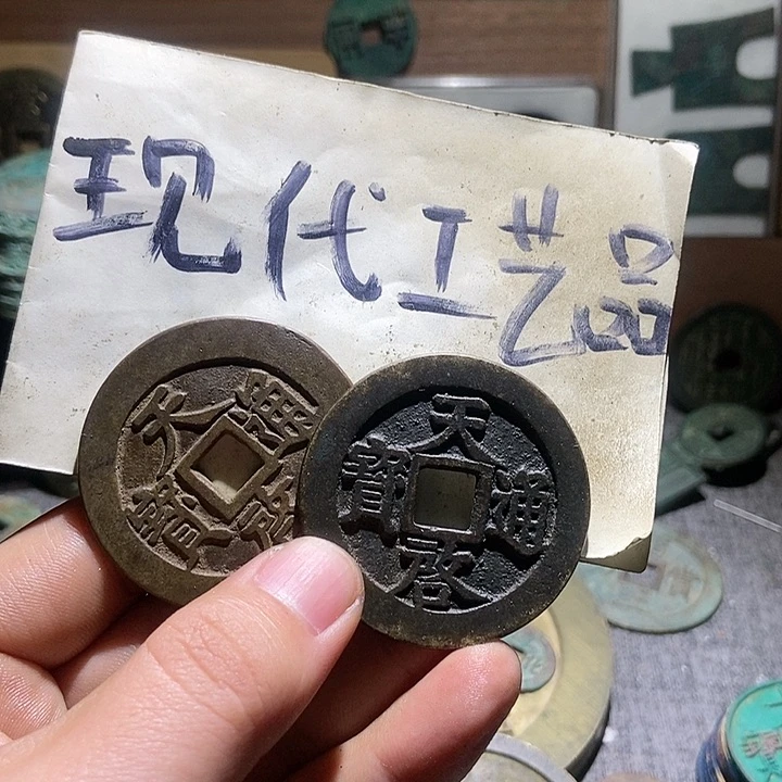 铜曳*河现代翻砂制作工艺品