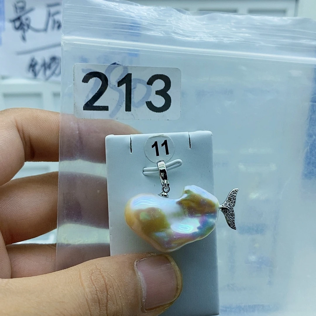 合金淡水珍珠颈饰