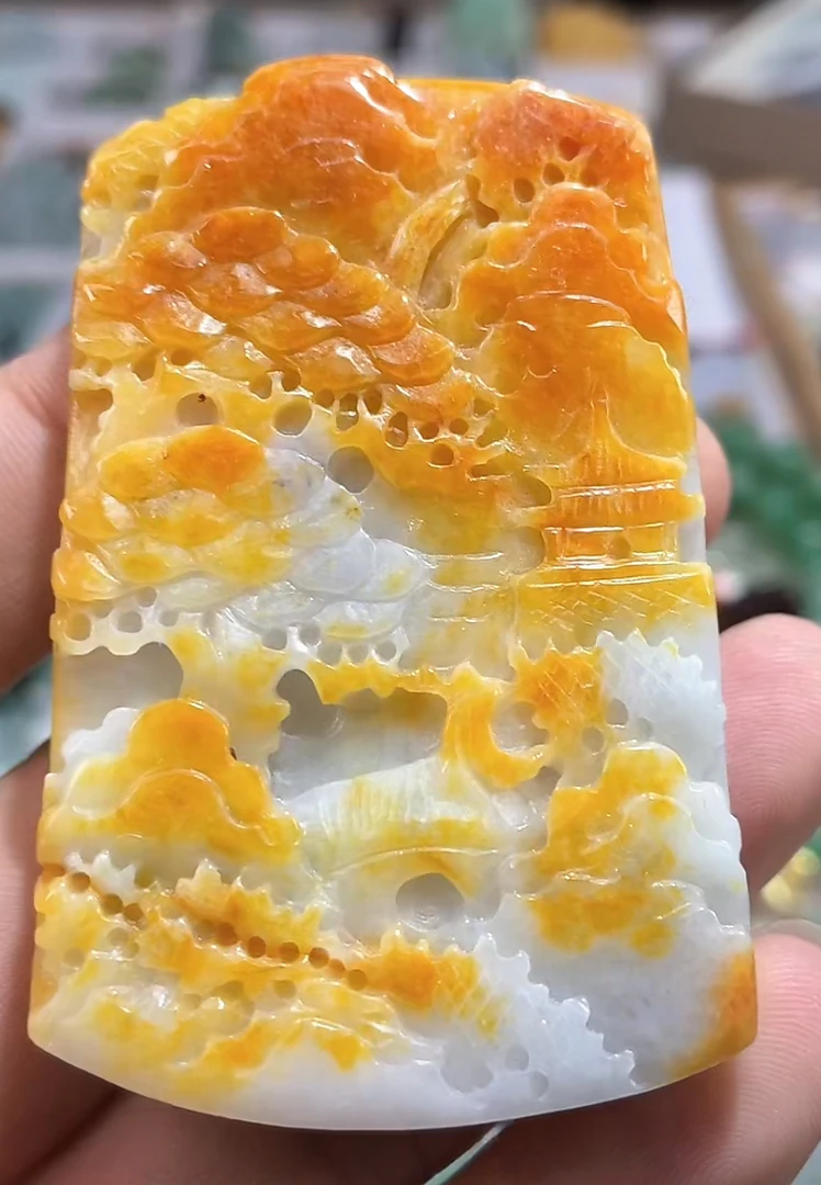 天然缅甸翡翠A货未镶嵌