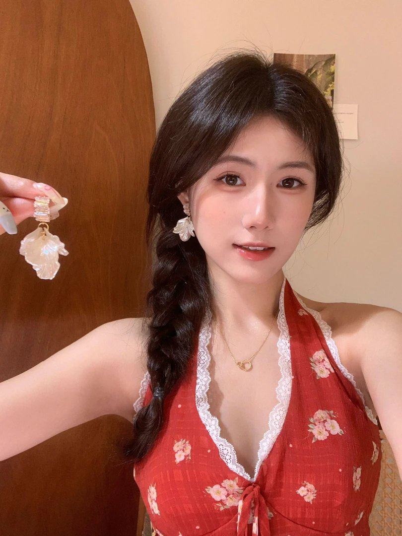 铜合金耳饰 AL4270 不规则金属流苏耳钉复古个性百搭气质白色轻奢