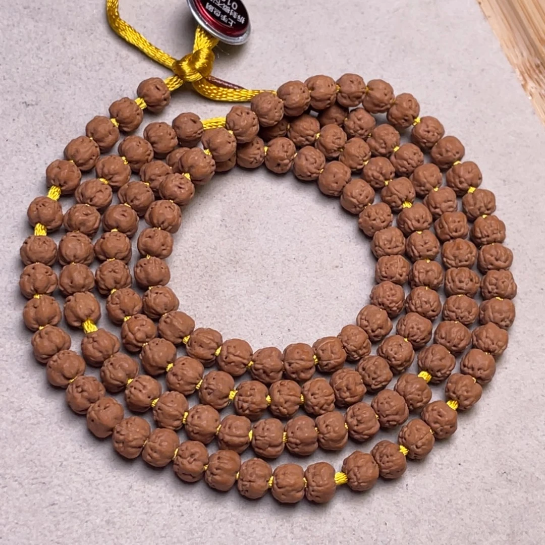 男***色手串金刚菩提云端梅朵佛手尺寸6.5