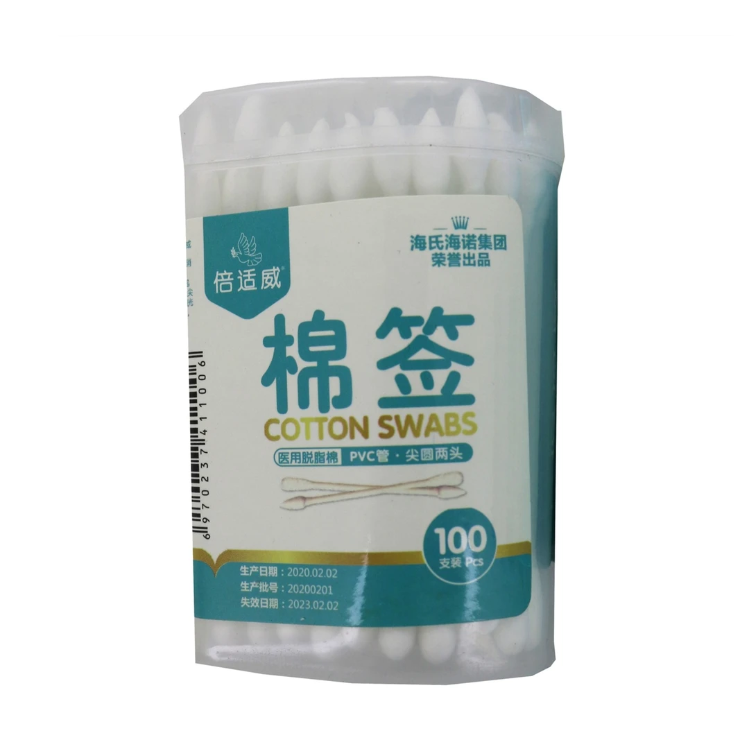倍适威棉签白色 8cm