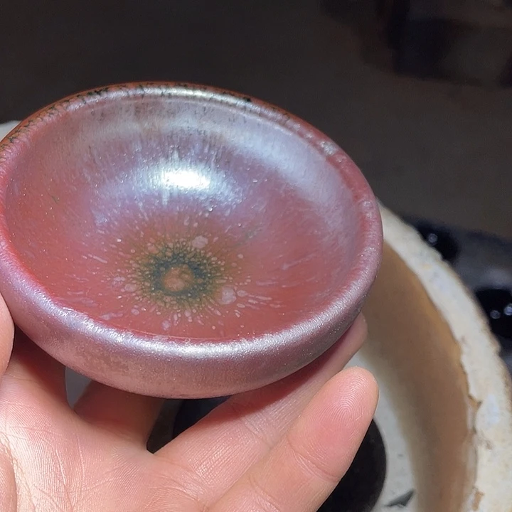 茶盏用****4现场开窑福利建盏厚唇平口