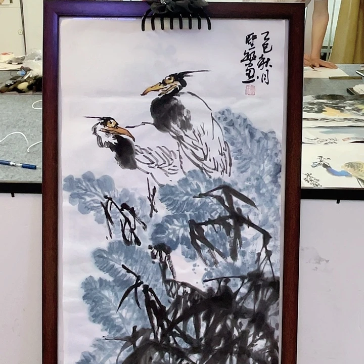 国画张圣敏先生纯手绘作品