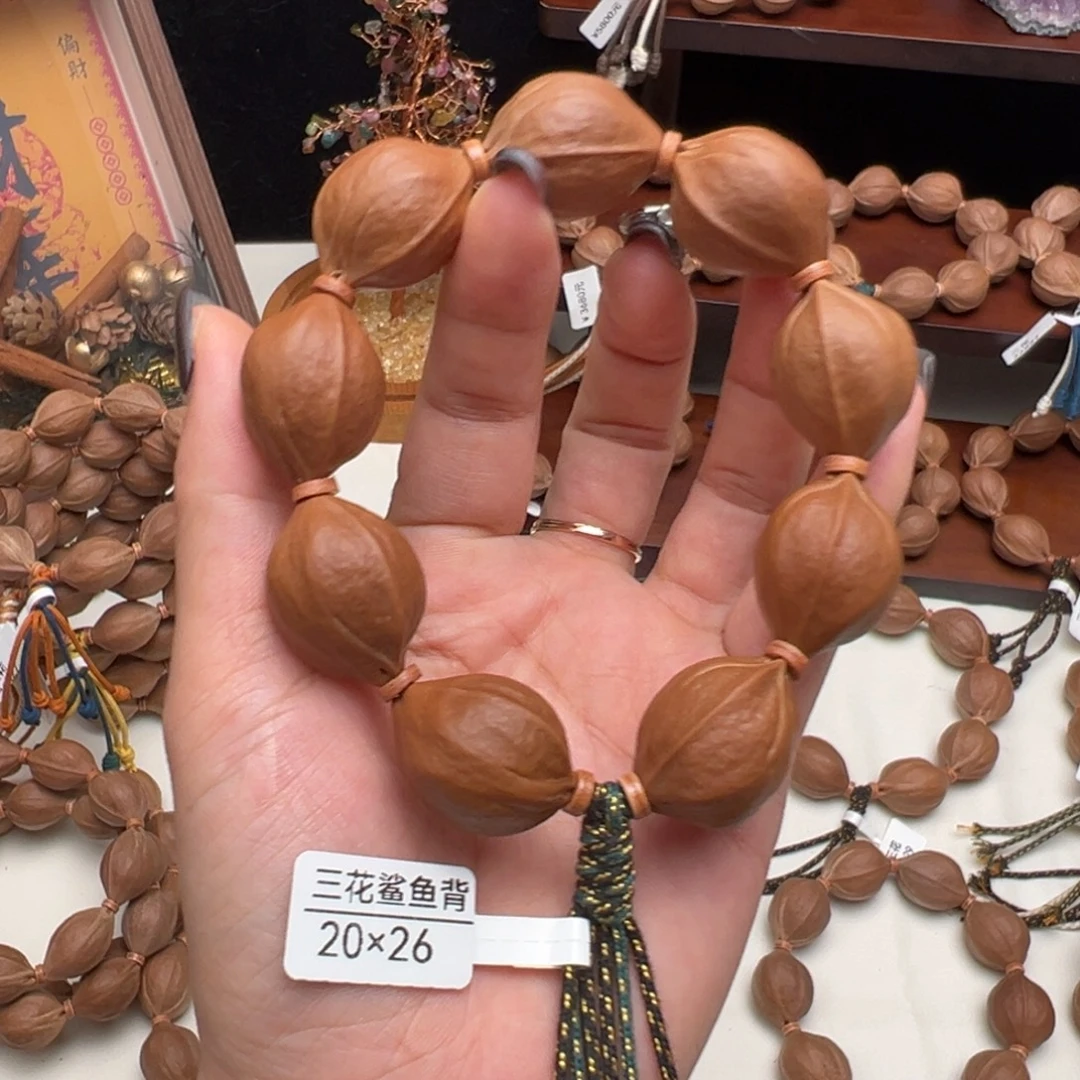 你***。橄榄核手串/手链梅林铁核手串/20X26
