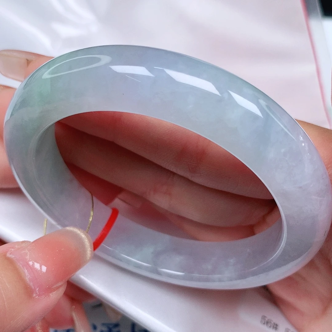 翡翠未镶嵌手镯0067正56