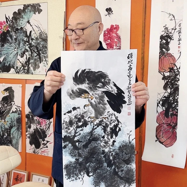 国画张圣敏先生纯手绘作品