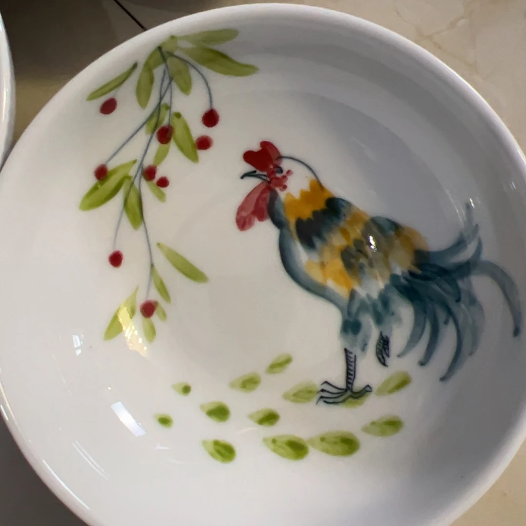 瓷片景德镇陶瓷手工手绘制作