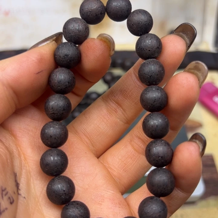 手串/手链降真香降真香10圆珠绿油东芝结晶超一档