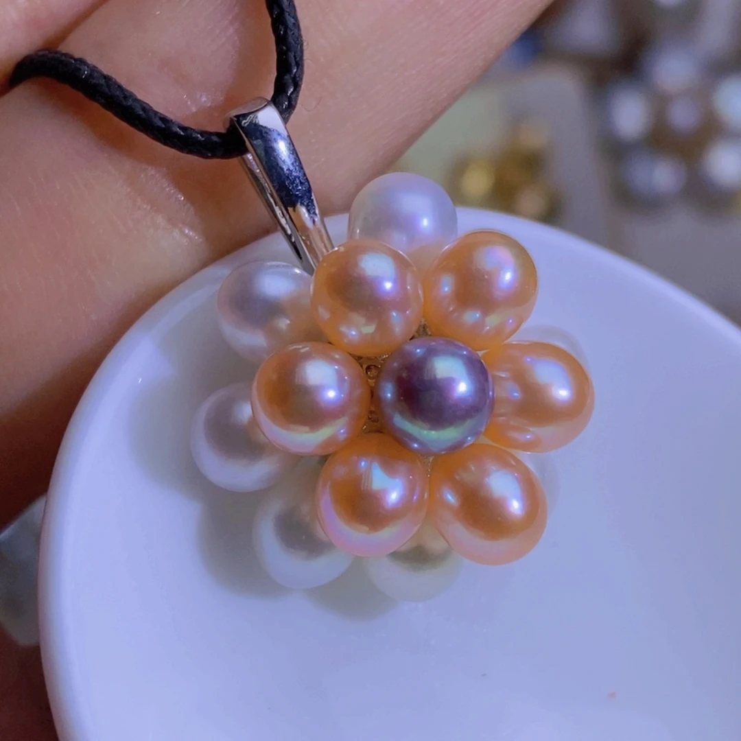 淡水珍珠天然淡水珍珠合金