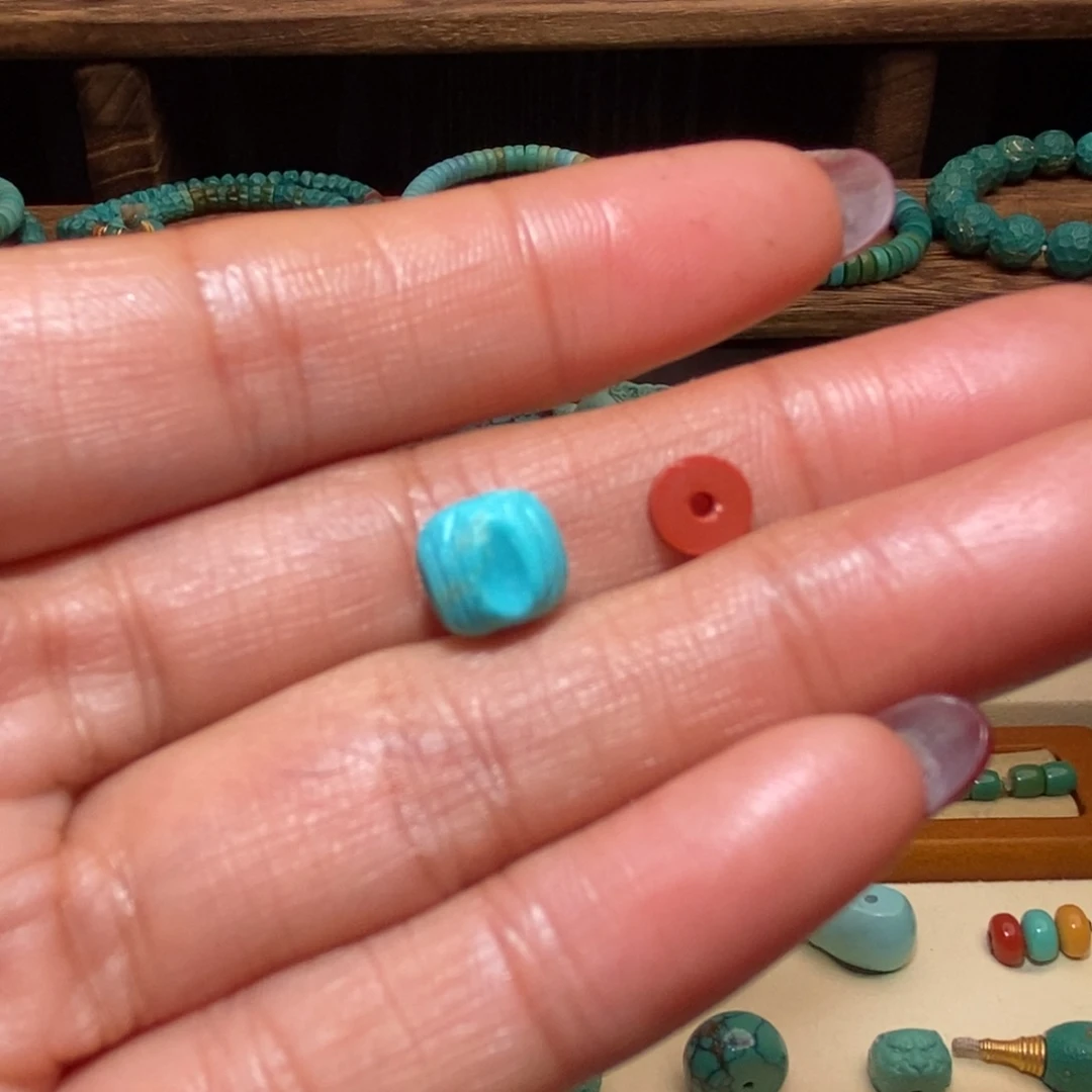 绿松石珠宝奇石未镶嵌