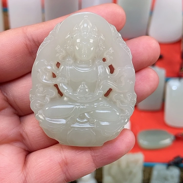 【闪购商品】颈饰未镶嵌和田玉