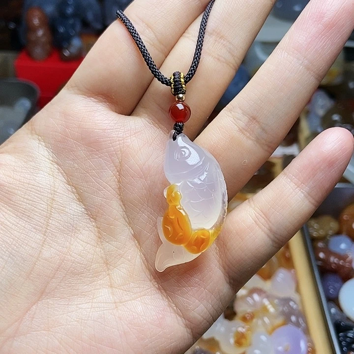 未镶嵌颈饰玛瑙/玉髓