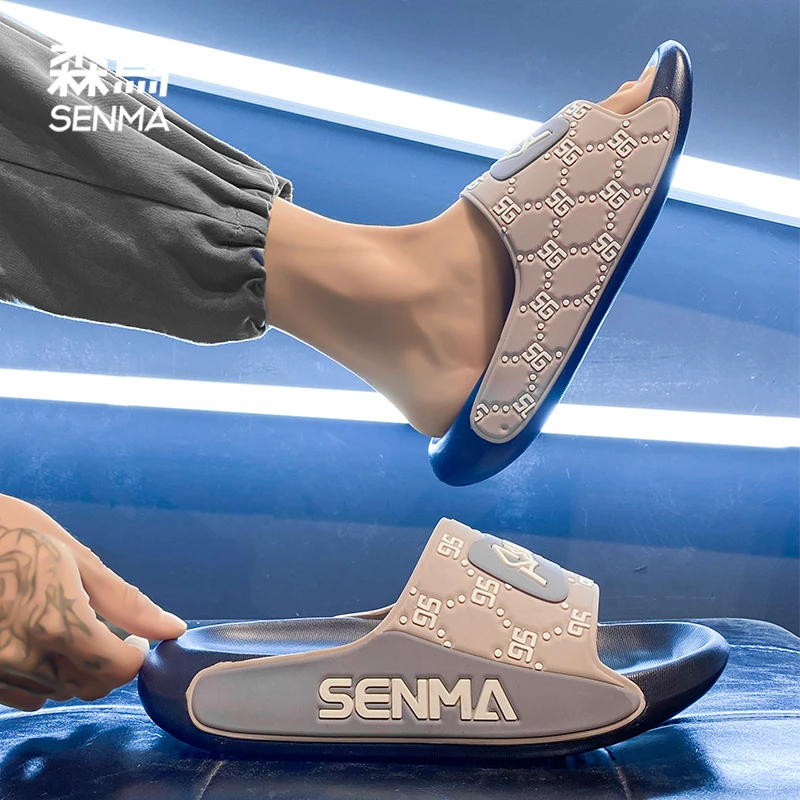 森马拖鞋网红爆款2025新款男士户外厚底增高防滑休闲软底一字拖男