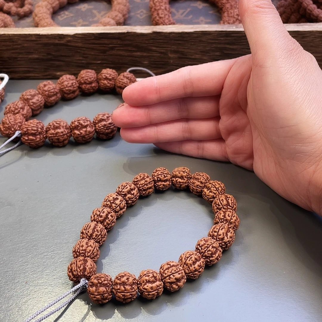 金刚菩提手串红方印14➕单圈