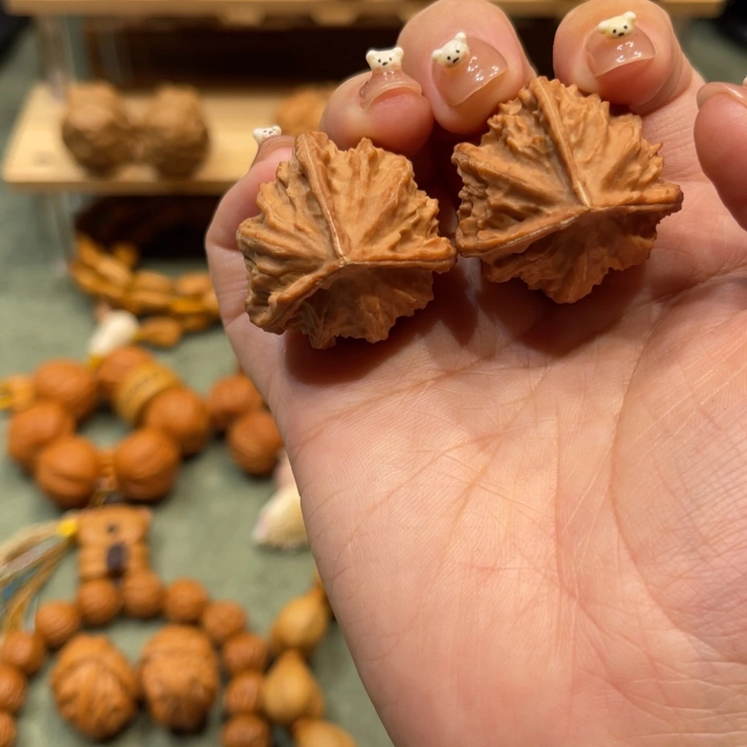 把件文玩核桃粗筋三棱