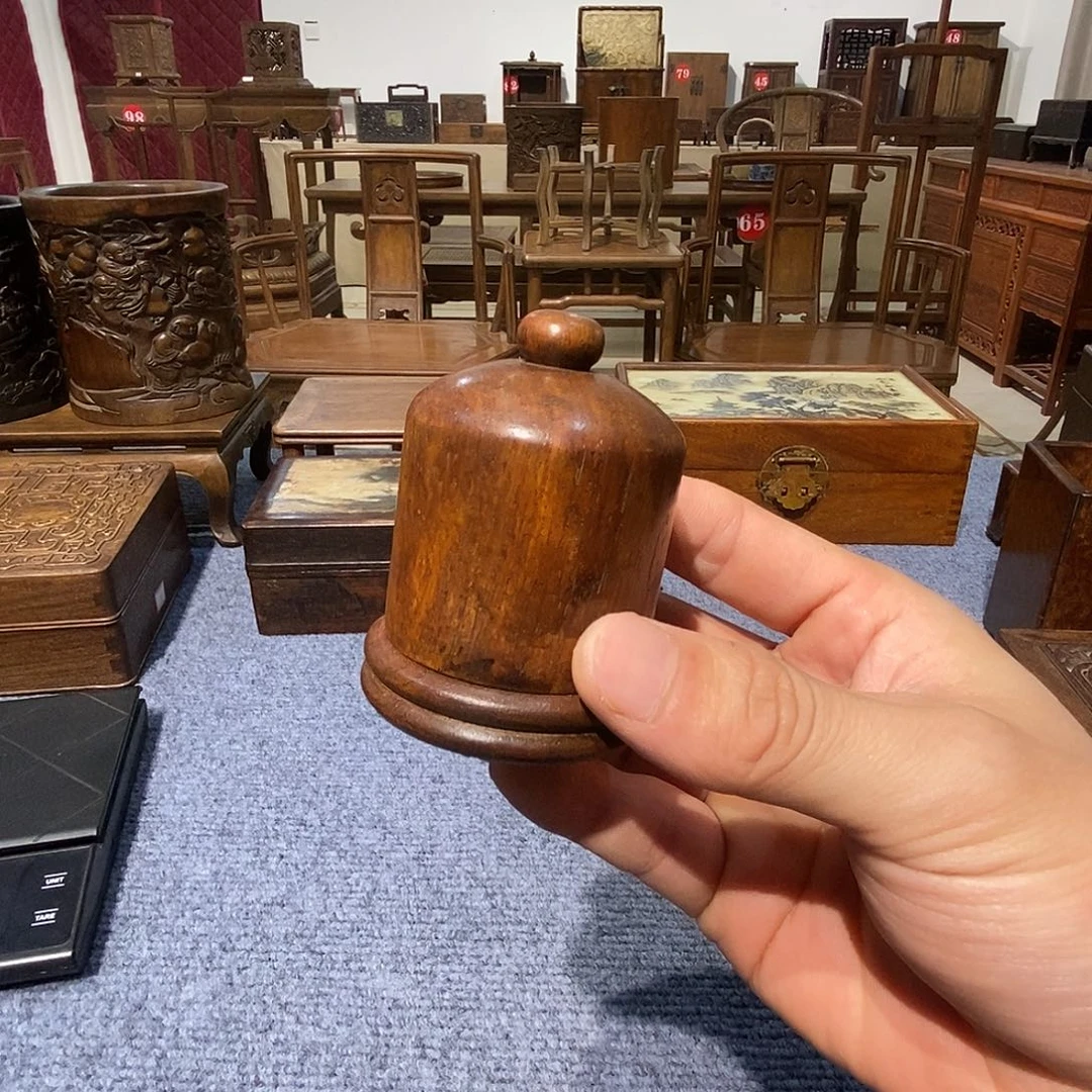 香榧木扳指盒➕扳指