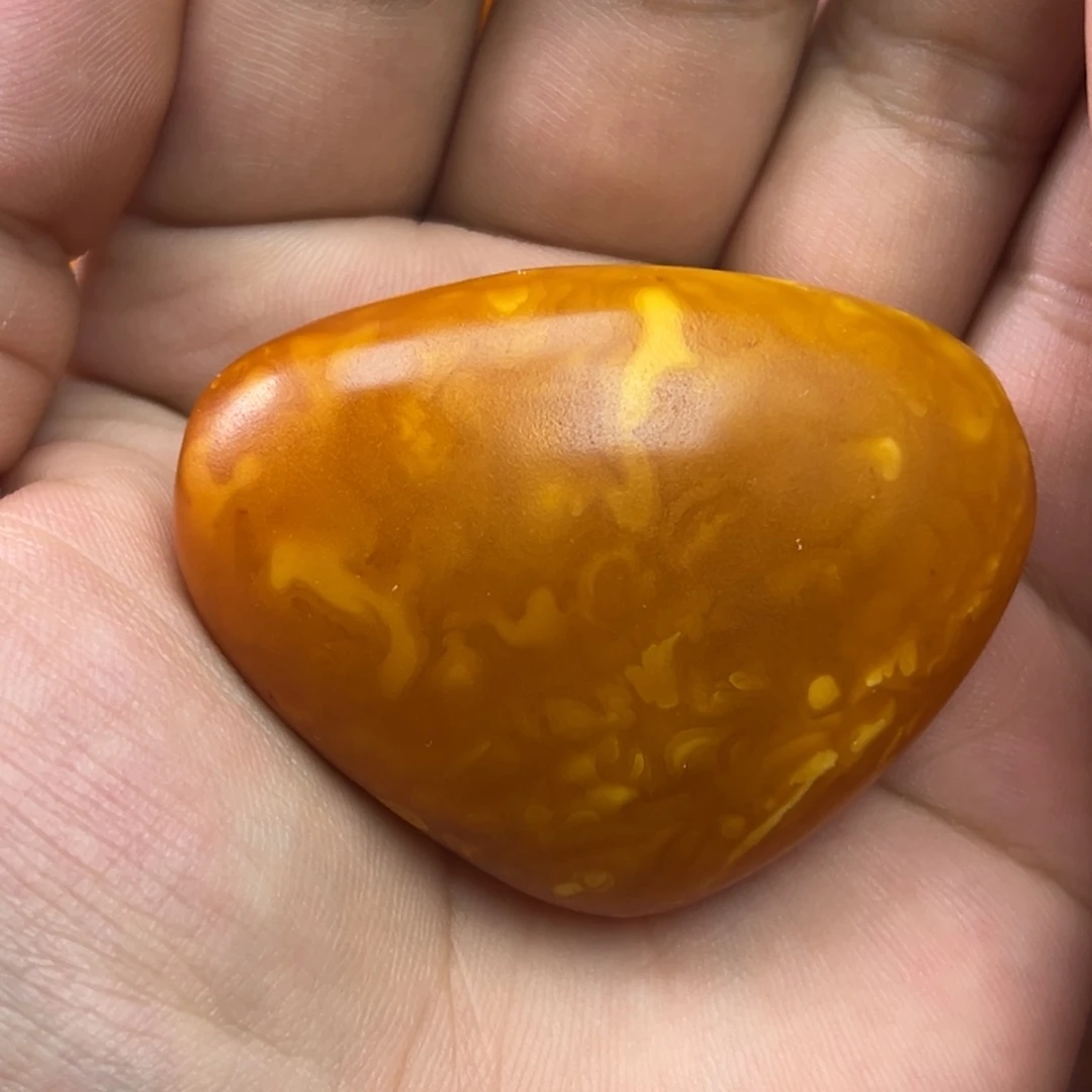 琥珀未镶嵌吊坠(不含链)