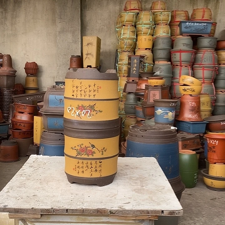 紫砂花盆紫砂花盆