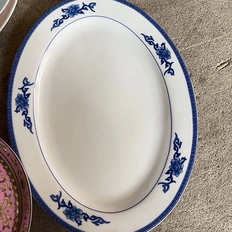 陶瓷12寸盘一个陶瓷陶瓷