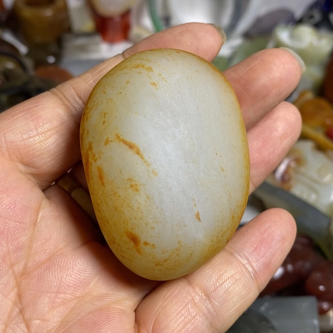 和田玉（糖玉）未镶嵌颈饰涛**旧