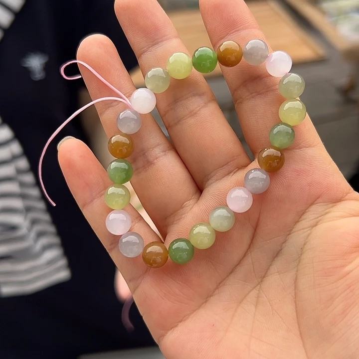 手链未镶嵌和田玉（糖玉）