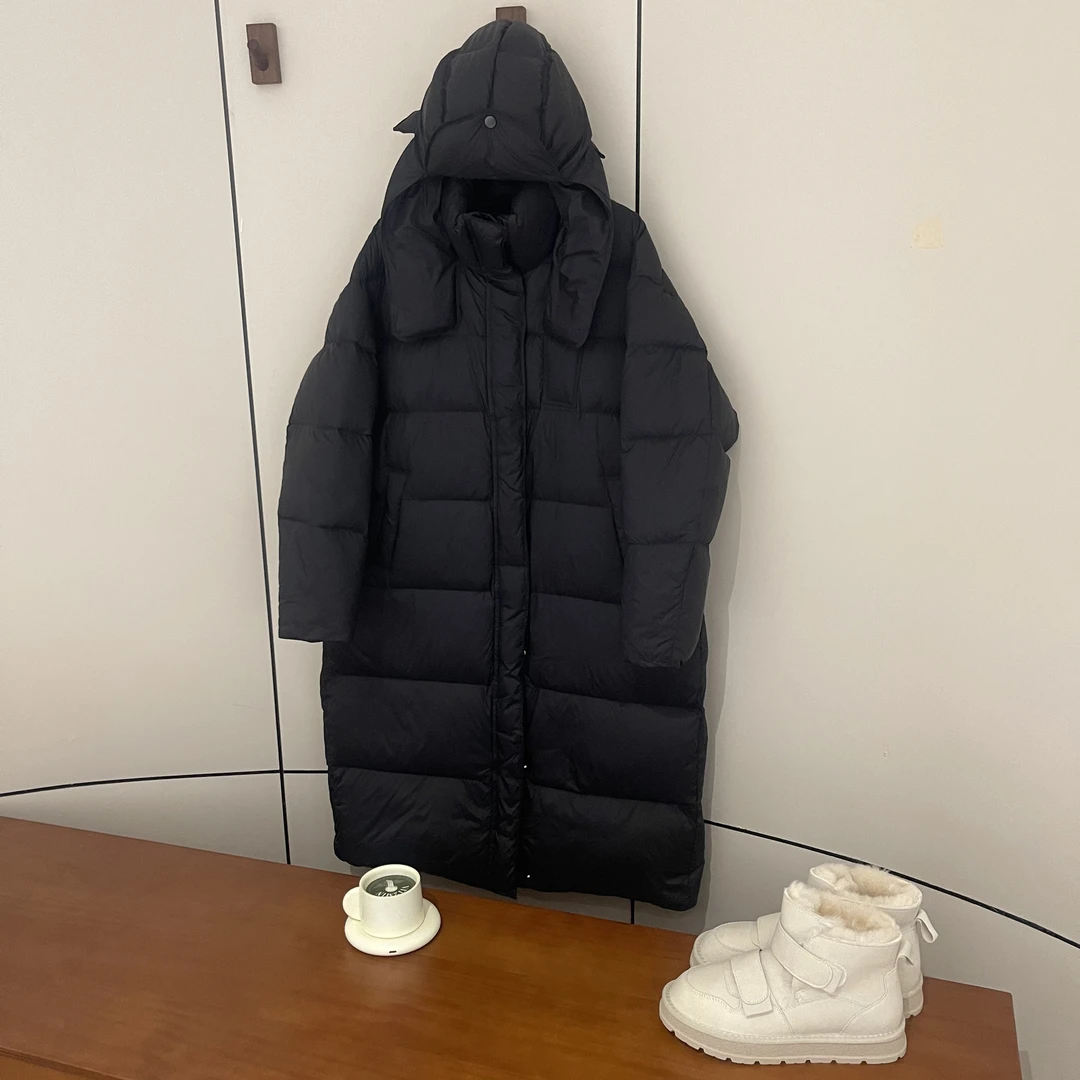 FUJIA STYLE新款气质休闲韩版简约连帽长袖羽绒服YR3009