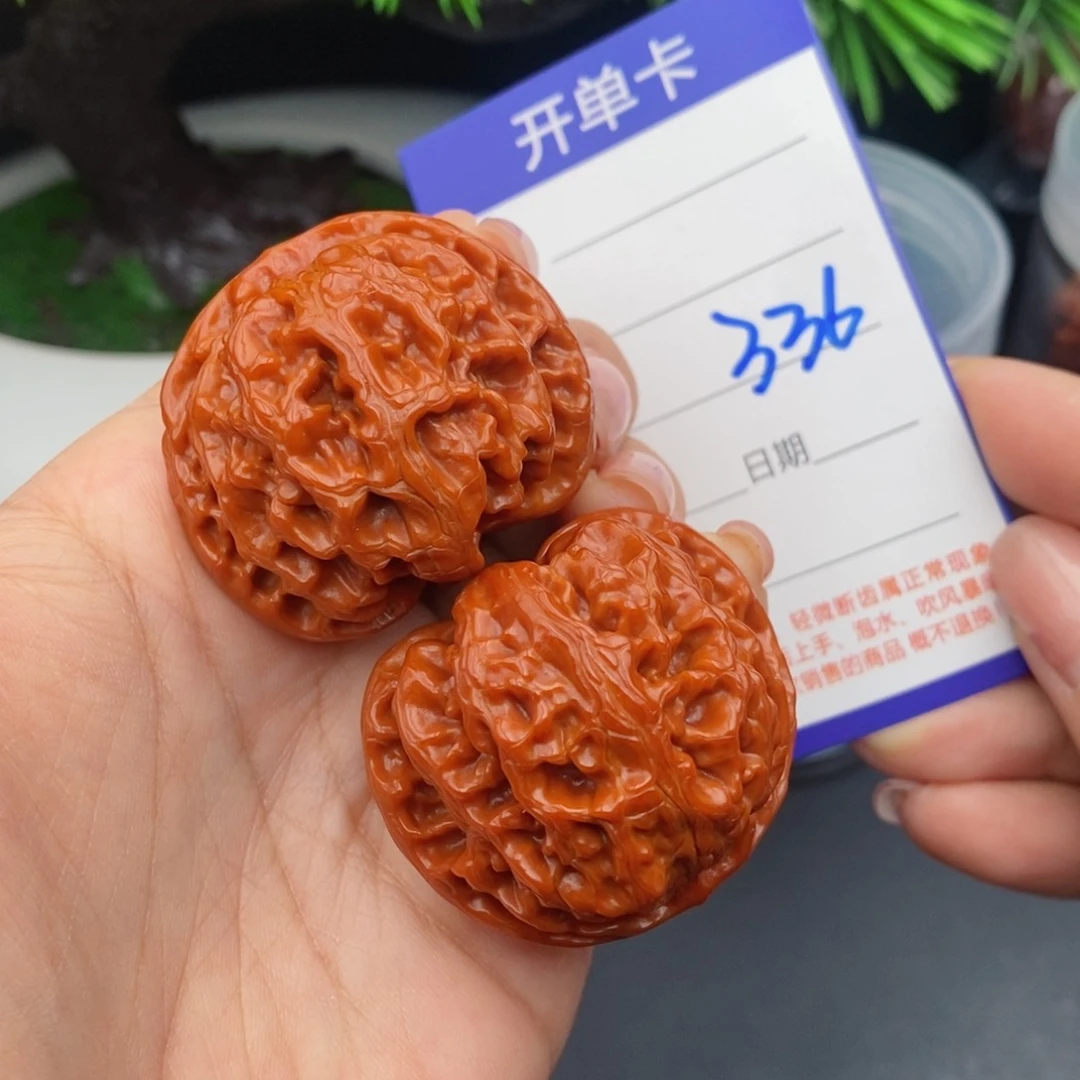 文玩核桃把件42苹果336