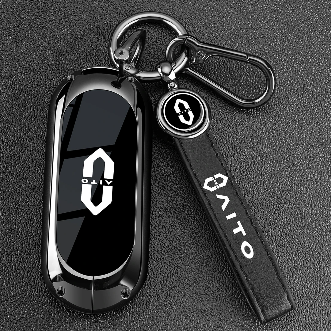 2025款华为问界M8钥匙套25新m8增程max+专用Ultra版卡片金属壳扣