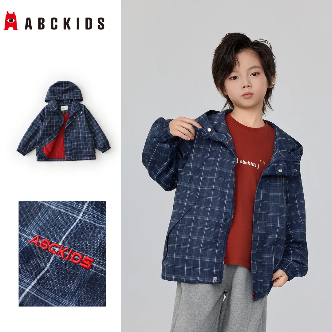 【ABCKIDS】秋款儿童休闲户外儿童洋气时尚帅气外套A-3221577