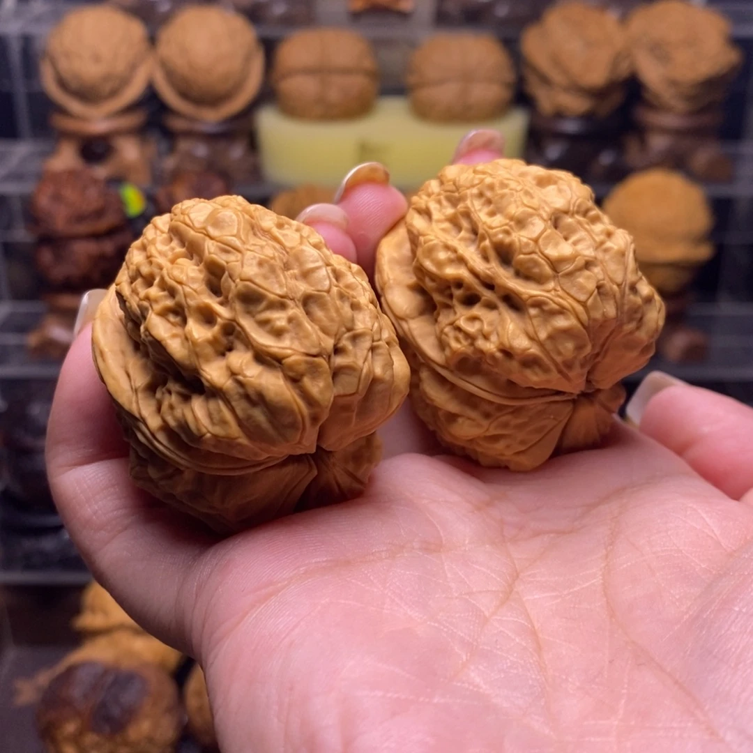 把件文玩核桃Z26太古金蟾44尺