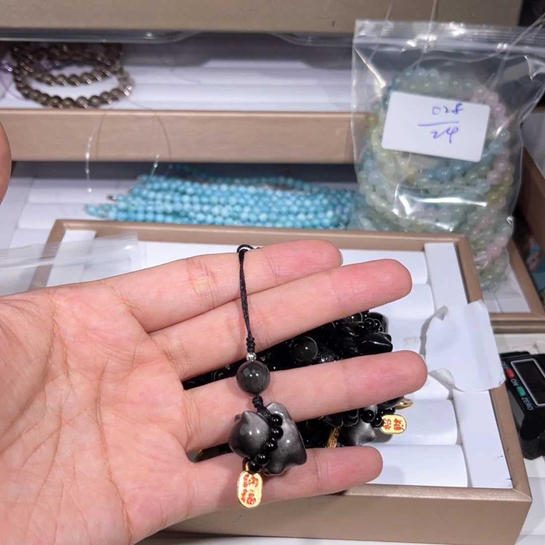 水晶手链未镶嵌银耀029