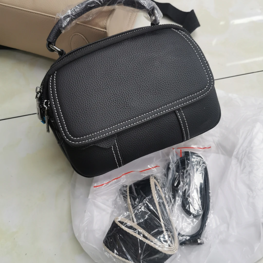 8331头层togo皮手提包大胃王苹果包多隔层斜挎包底宽23高16厚9CM