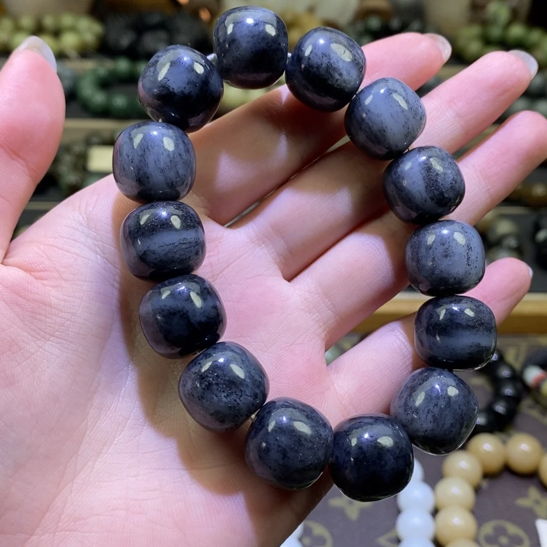 和田玉手串未镶嵌