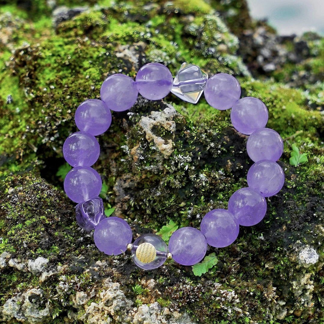 【昕昕严选】18K五条水晶手串S64ZC1667