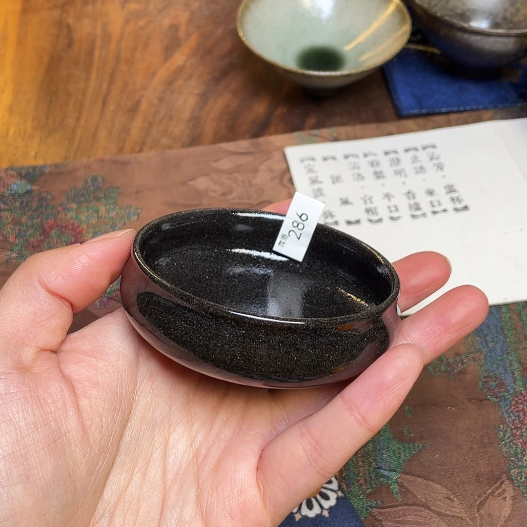茶盏286 福临号建盏柴烧薄胎