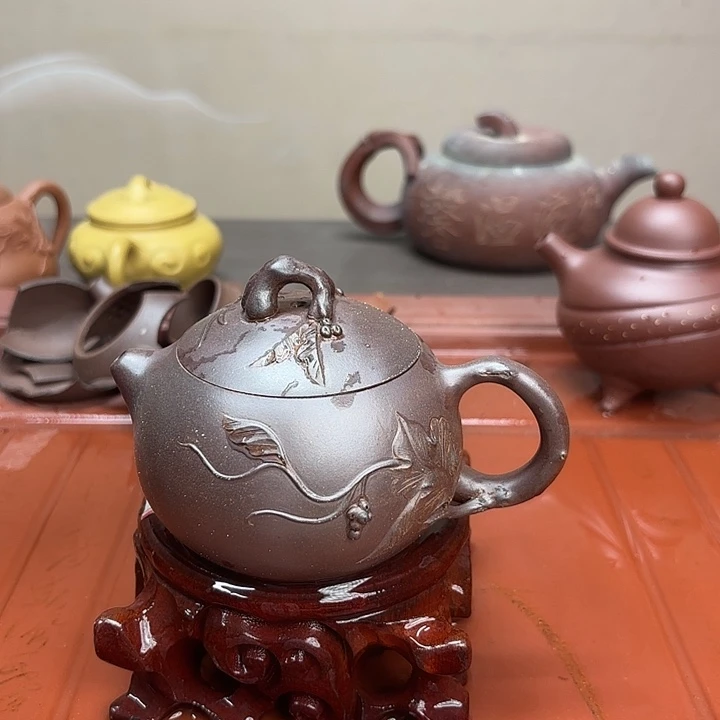 茶壶紫砂宜兴紫砂壶原矿紫砂壶