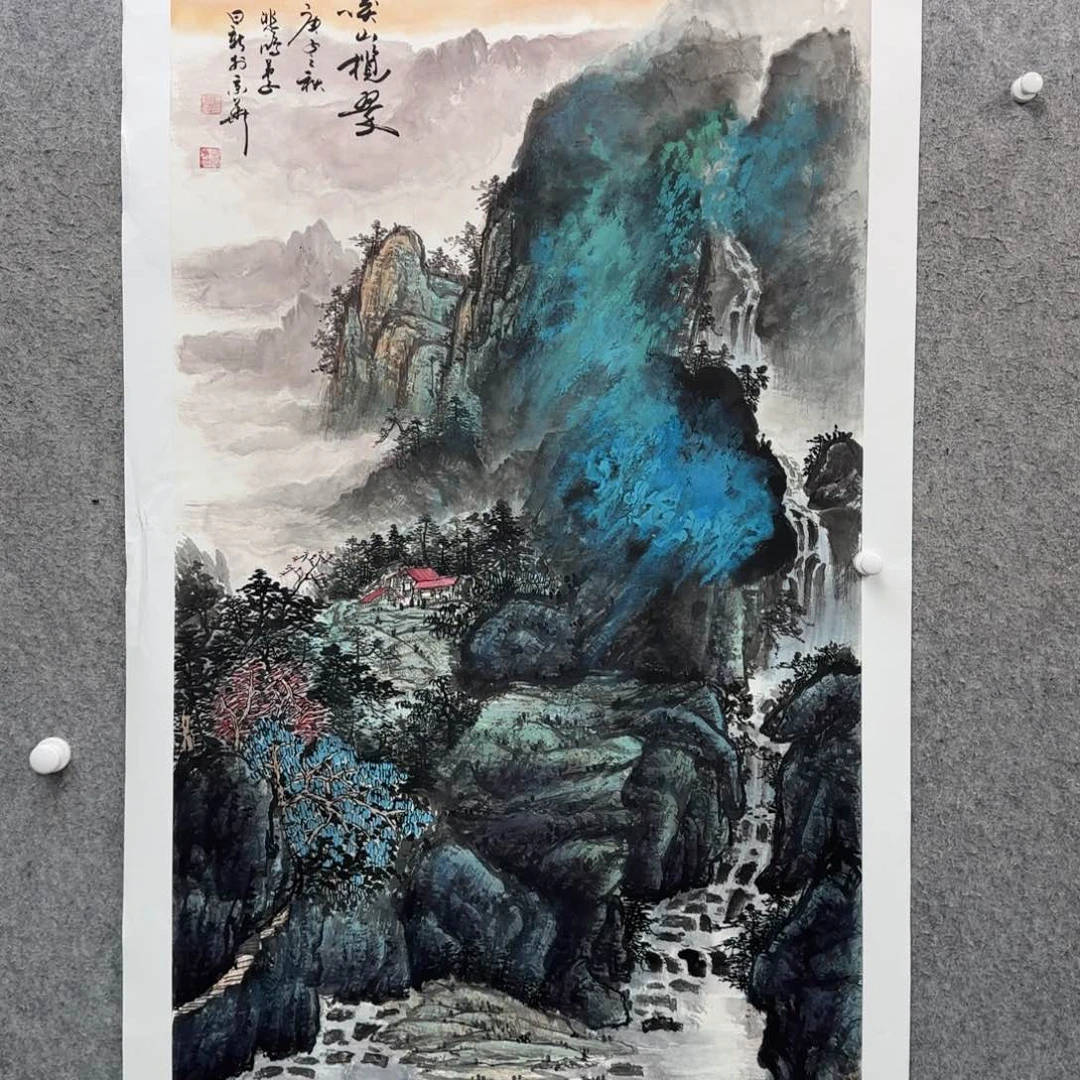 书法作品多次参加
