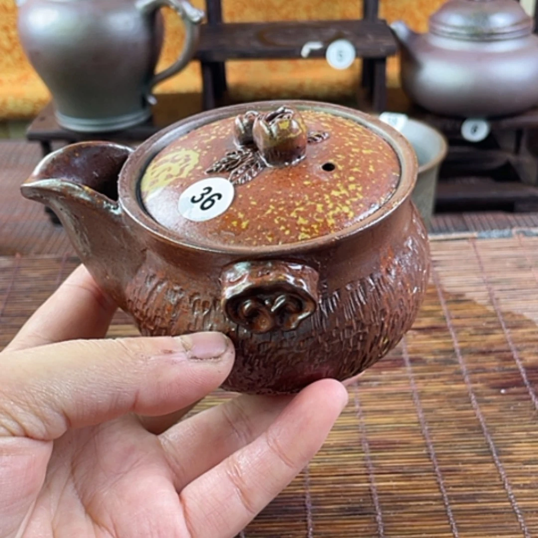 【闪购商品】柴烧宝瓶220毫升左右瑕疵